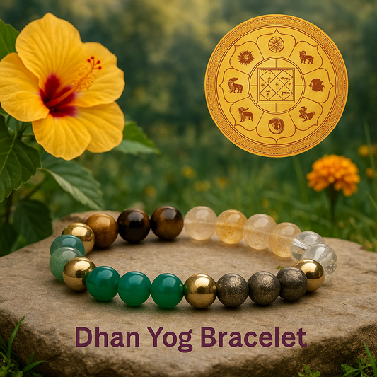 AstroJeet Dhan Yog Bracelet Benefits – Prosperity & Abundance Combo