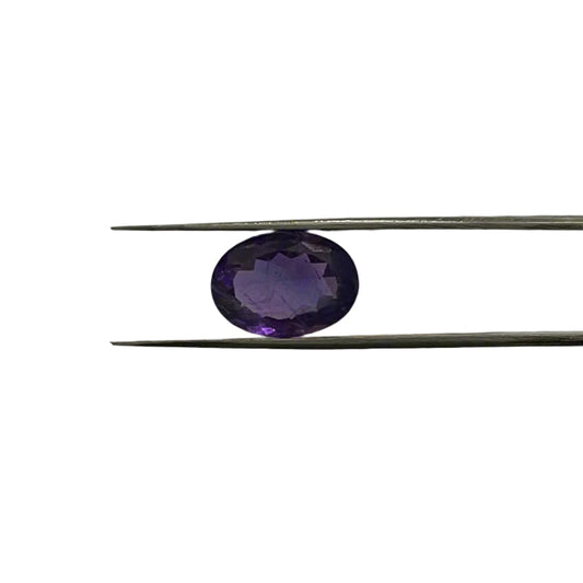 6.19 Carat Natural Amethyst/ Jamunia- Lab-certified