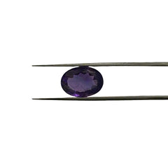 6.19 Carat Natural Amethyst/ Jamunia- Lab-certified