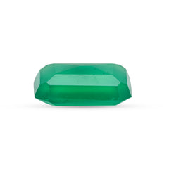 7.66 Carat Green Onyx (Chalcedony Stone) - Natural & Lab-Certified  05/08 - 11