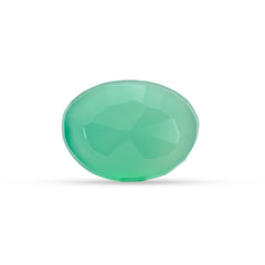 9.92 Carat Green Onyx (Chalcedony Stone) - Natural & Lab-Certified  06/08 - 16