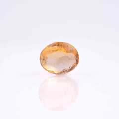7.64 Carat Citrine Sunela- Natural & Lab-Certified