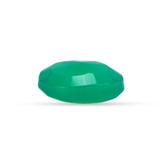 6.54 Carat Green Onyx (Chalcedony Stone) - Natural & Lab-Certified  06/08 - 18