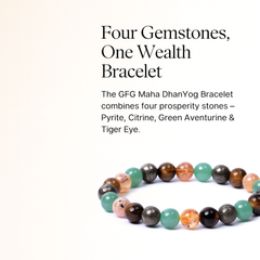 GFG Authentic Money Magnet Bracelet with Real Citrine