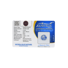 5.24 Carats Natural Blue Sapphire (Neelam) Stone - 19/08-257