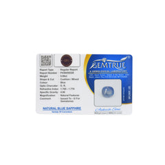 5.00 Carats Natural Blue Sapphire (Neelam) Stone - 19/08-264