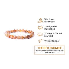 Citrine Bracelet - Business and Wealth