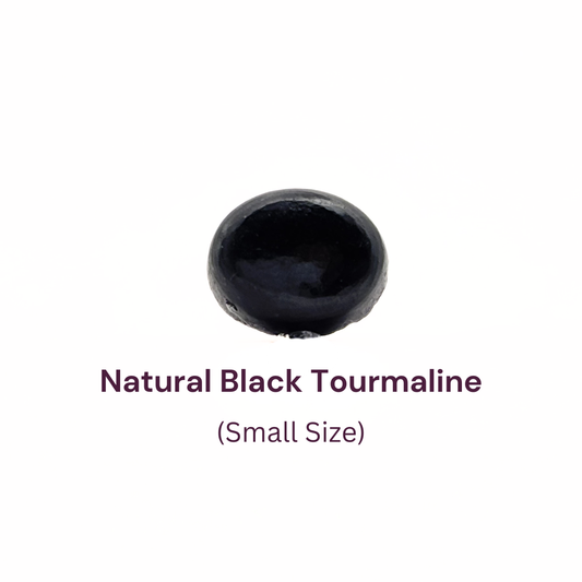 Natural Black Tourmaline Stone for Protection & Negative Energy Removal- Lab Certified