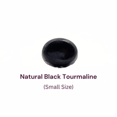 Natural Black Tourmaline Stone for Protection & Negative Energy Removal- Lab Certified