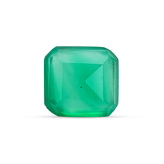7.79 Carat Green Onyx (Chalcedony Stone) - Natural & Lab-Certified  06/08 - 30