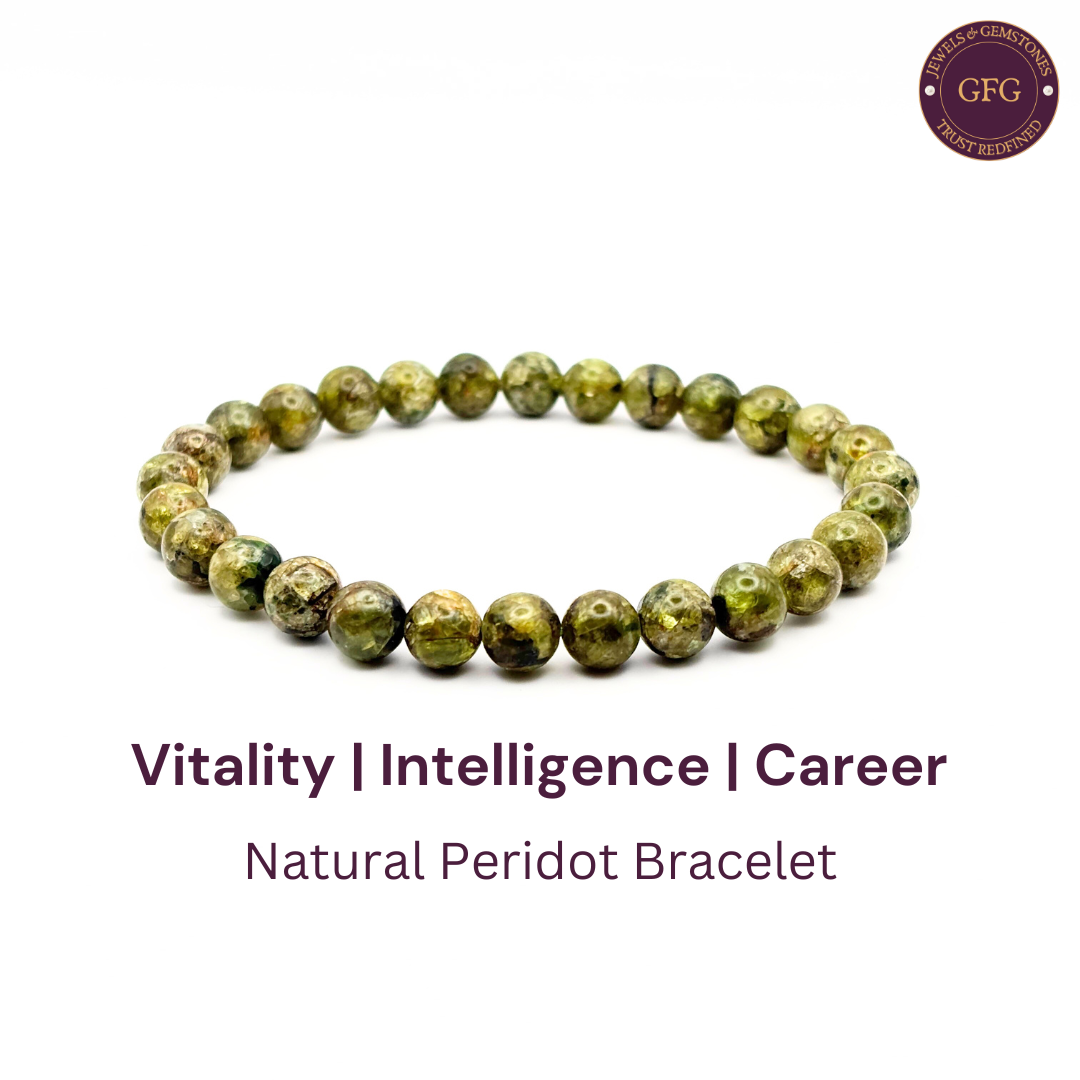 Peridot Bracelet- 6MM