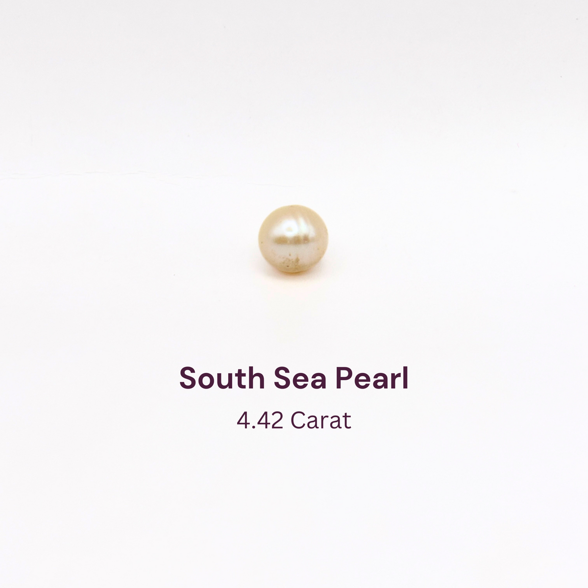 4.42 Carat Natural South Sea Pearl - Sachcha Moti 