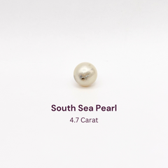 4.7 Carat Natural South Sea Pearl - Sachcha Moti - Lab Certified (SKU- GT5299)