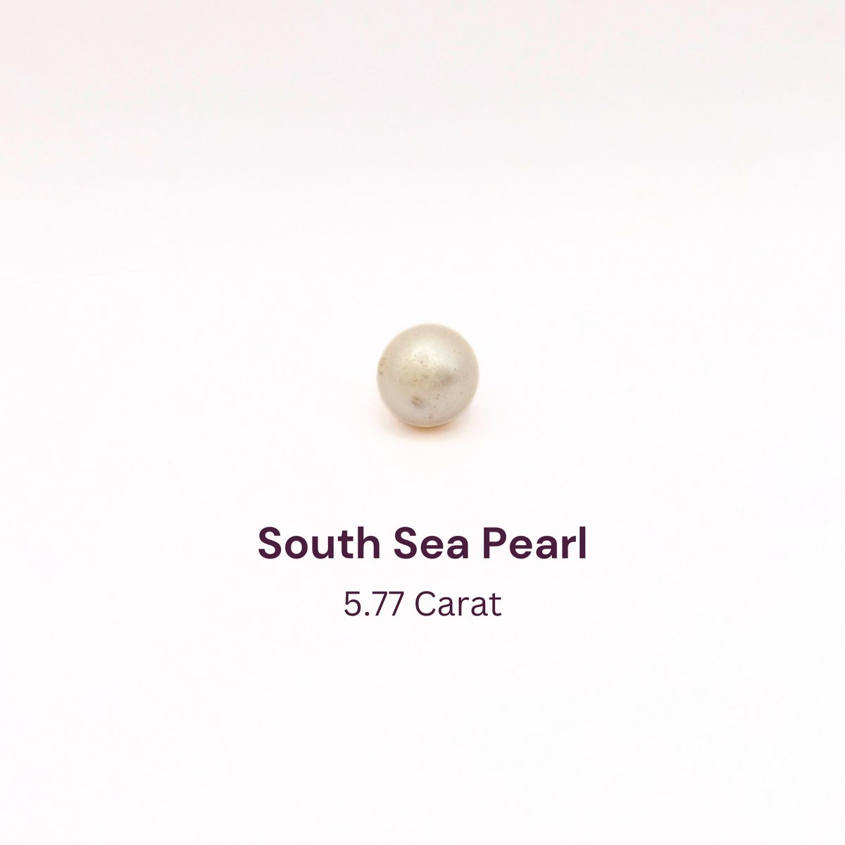 5.77 Carat Natural South Sea Pearl - Sachcha Moti 