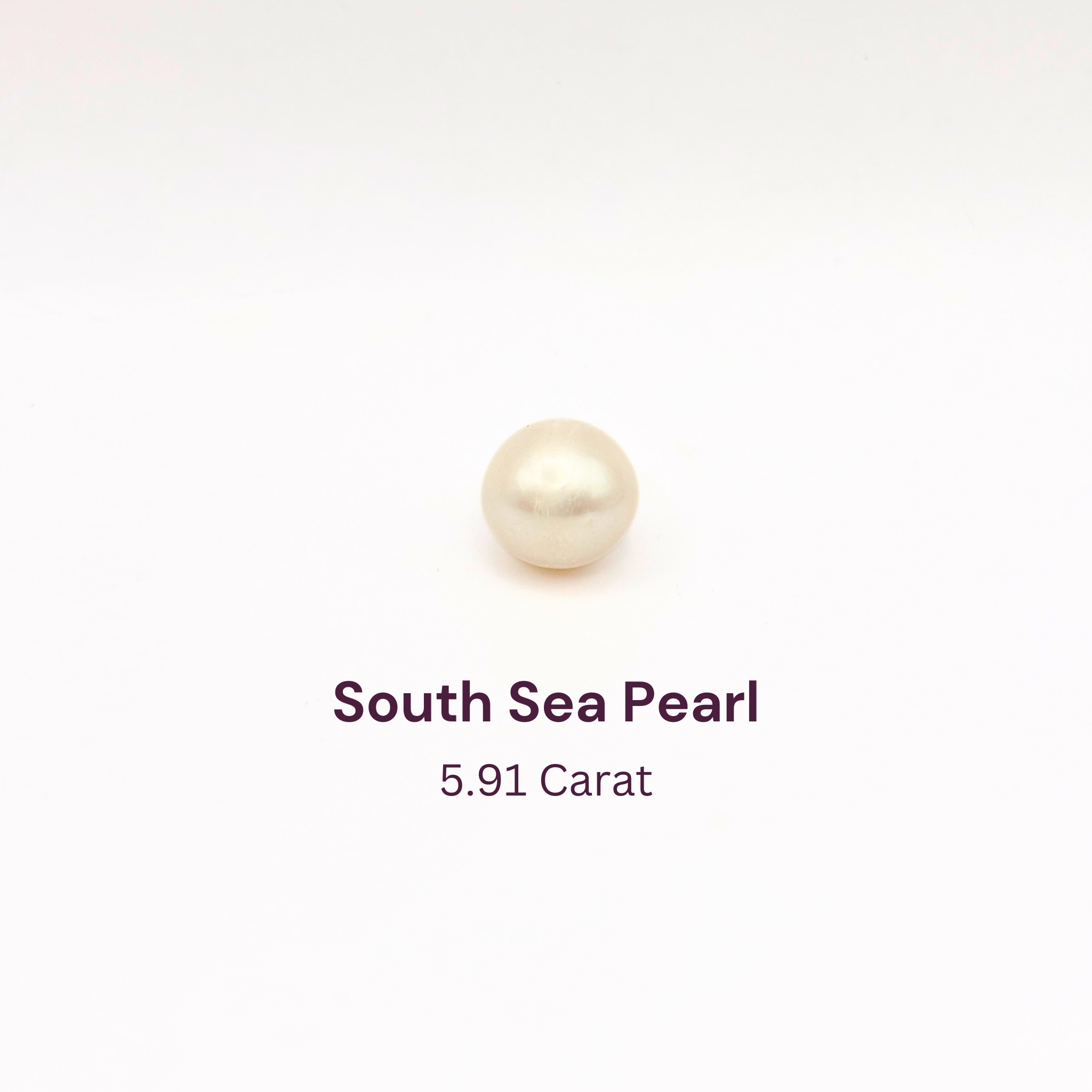 5.91 Carat Natural South Sea Pearl - Sachcha Moti 
