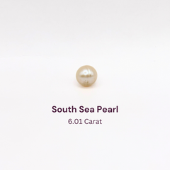 6.01 Carat Natural South Sea Pearl - Sachcha Moti - Lab Certified (SKU- GT1556)
