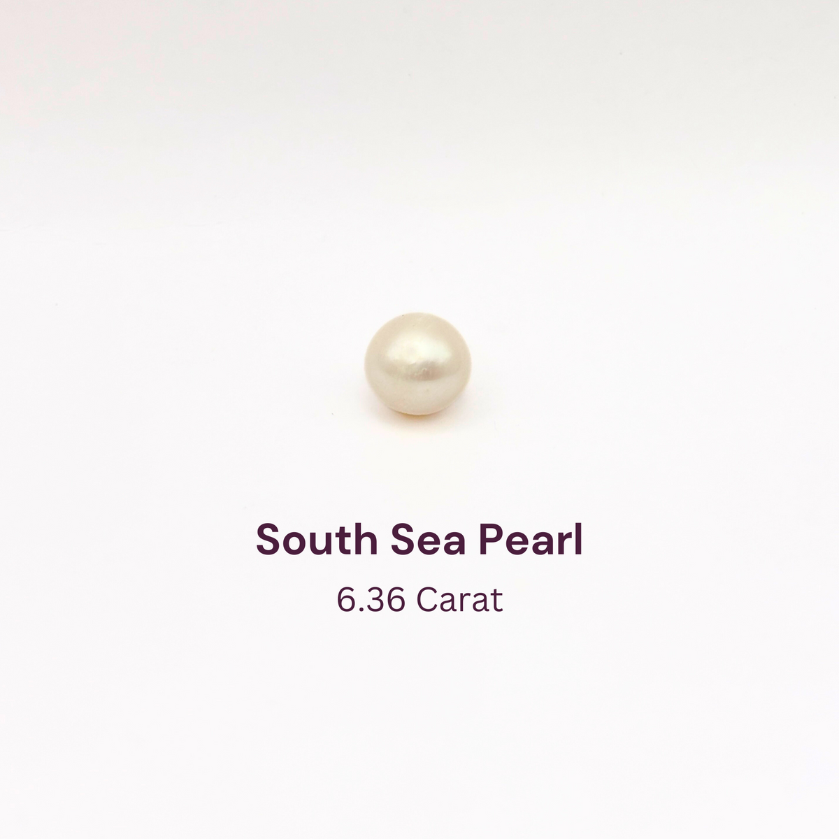 6.36 Carat Natural South Sea Pearl - Sachcha Moti 