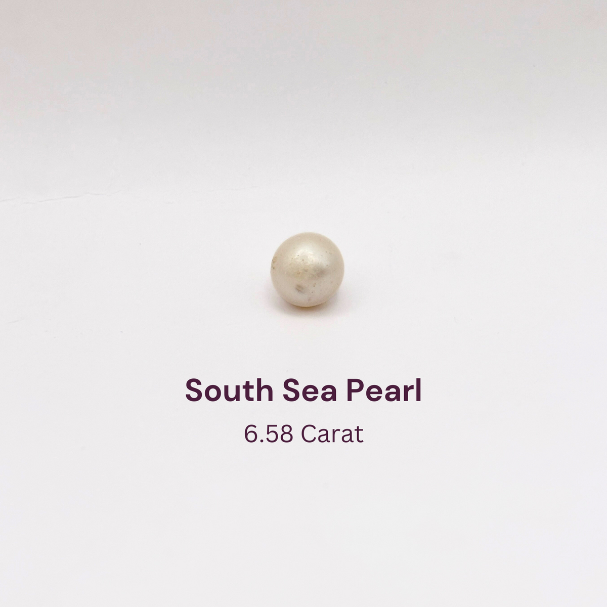 6.58 Carat Natural South Sea Pearl - Sachcha Moti - Lab Certified (SKU-GT70569)