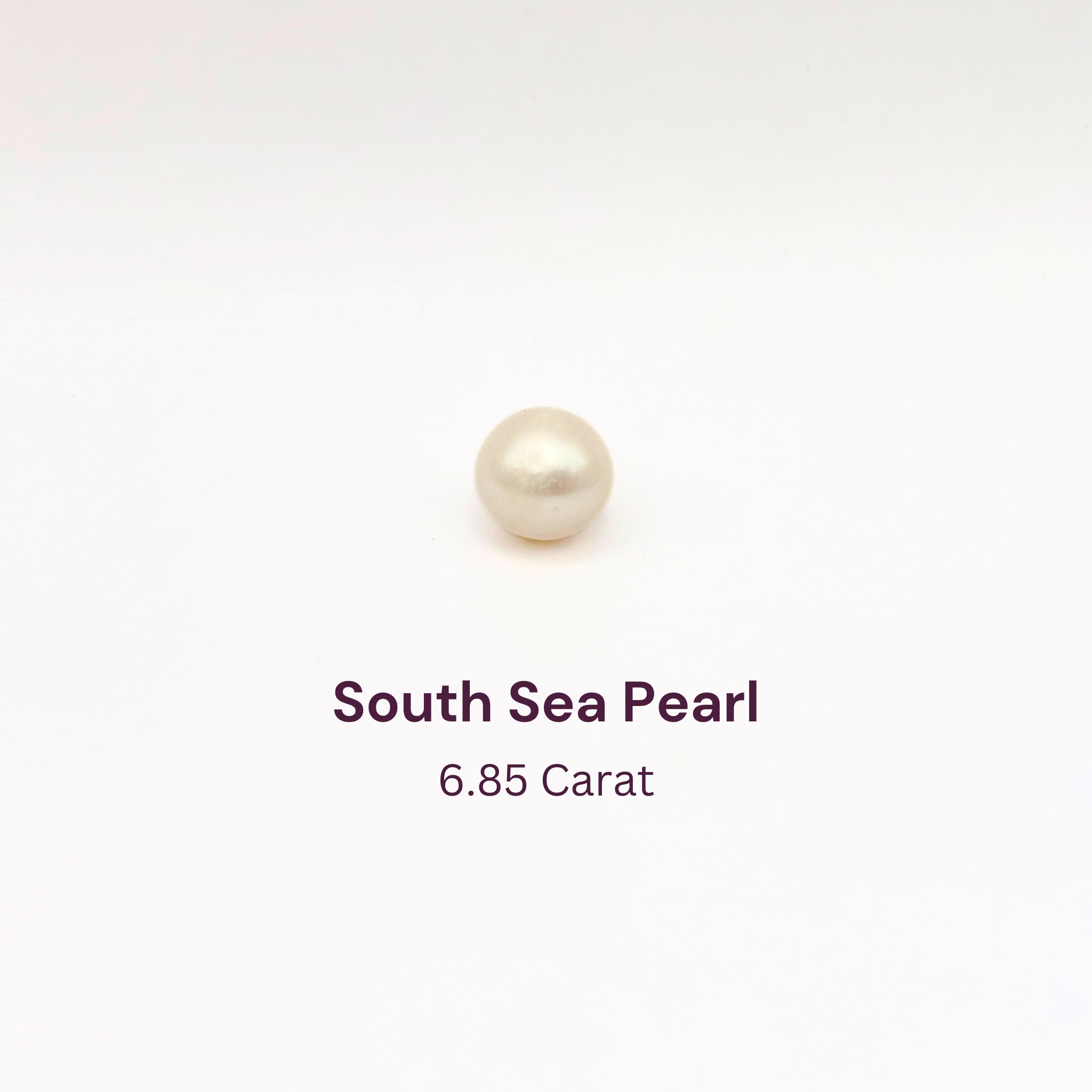 6.85 Carat Natural South Sea Pearl - Sachcha Moti 
