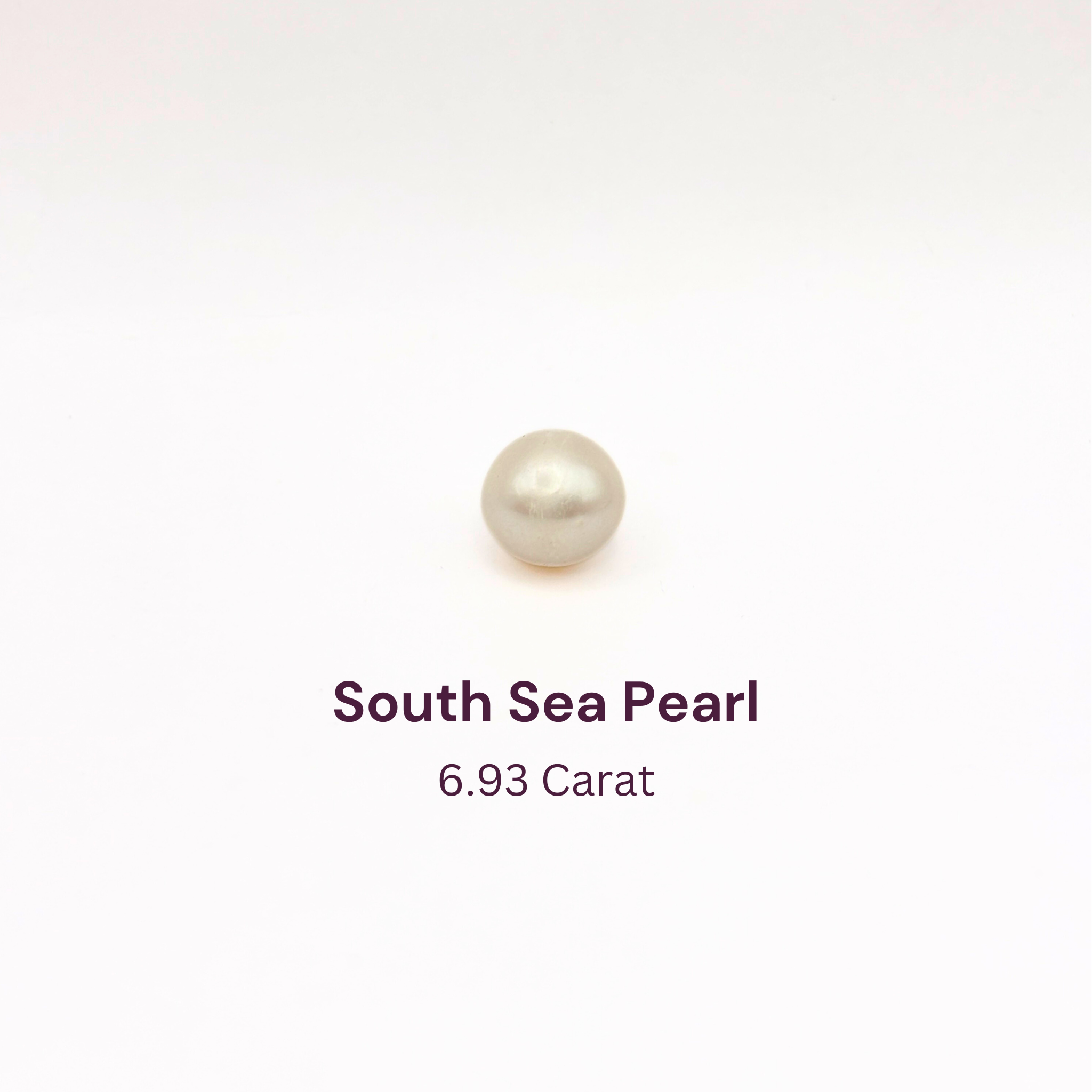 6.93 Carat Natural South Sea Pearl - Sachcha Moti 