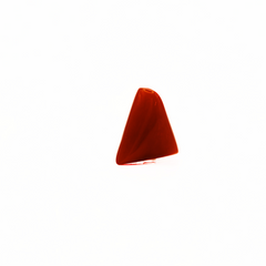 Natural Red Italian Coral (Moonga) Triangular Shape