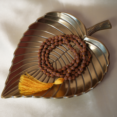 AAA Quality Panchmukhi Rudraksh Mala - 6 mm