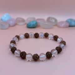 Sphatik Rudraksh Bracelet