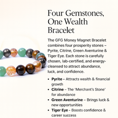Money Magnet Bracelet with Recharging Plate