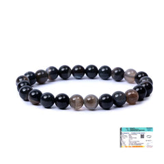 Evil eye & Black Magic Protection- Black Tourmaline & Sulemani Aqeeq Bracelets
