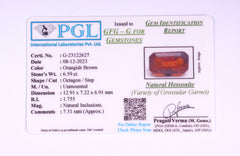6.59 Carats Natural Gomed (Hessonite) Stone