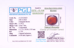 5.39 Carats Natural Gomed (Hessonite) Stone