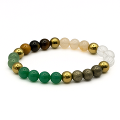 Natural Dhanyog Bracelet with Natural Citrine
