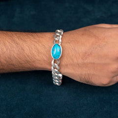 Irani Firoza Salman Bracelet Pure Silver (65 Grams 925 Silver)