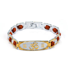 Rudraksh Om Bracelet