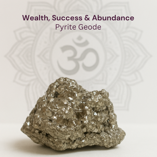 Pyrite Geode 200-300 Grams