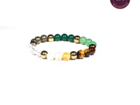 Natural Dhanyog Bracelet with Natural Citrine