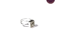 Pyrite Bracelet & Ring with Recharging Plate